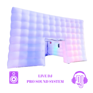 Party Cube + Live DJ + Photo Station